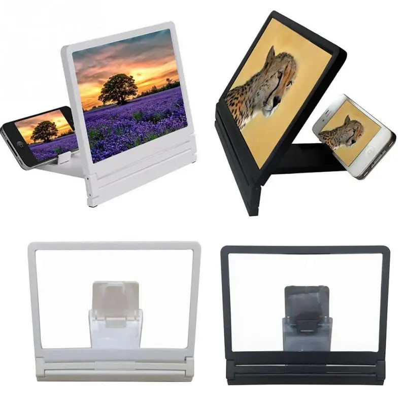 Складной портативный увеличитель для экрана телефона защита глаз 3D дисплей