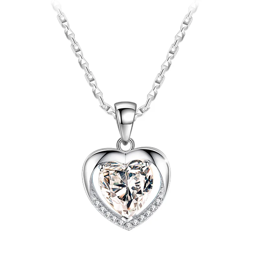 Love heart shaped Подвеска с синим кристаллом аксессуары для изготовления украшений