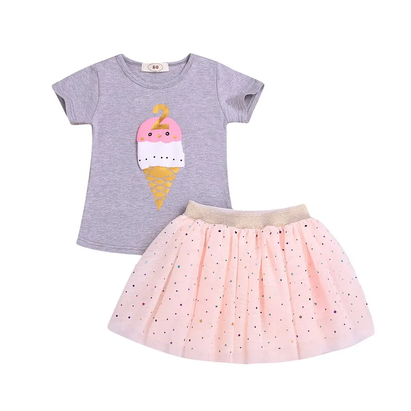 Летний комплект одежды для маленьких девочек повседневные хлопковые шорты с