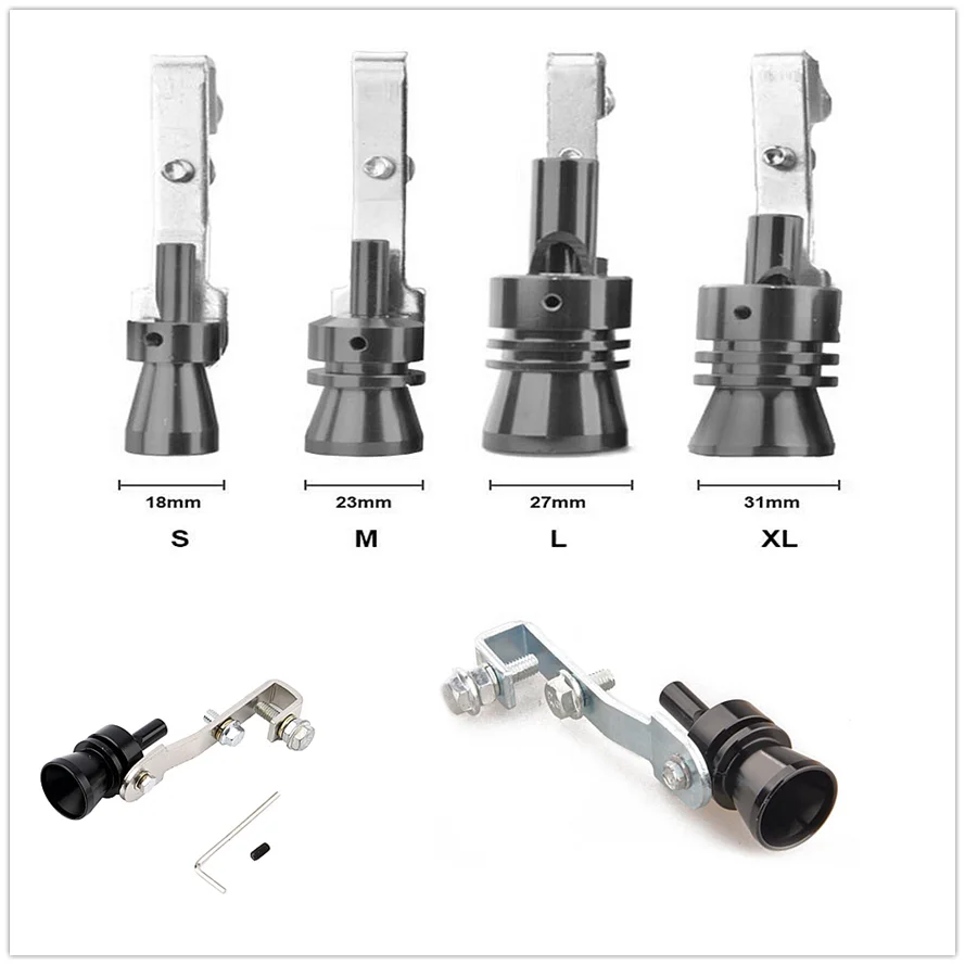 Автомобильный глушитель выхлопной трубы Turbo Sound симулятор свистка black for BMW 530Li 335i