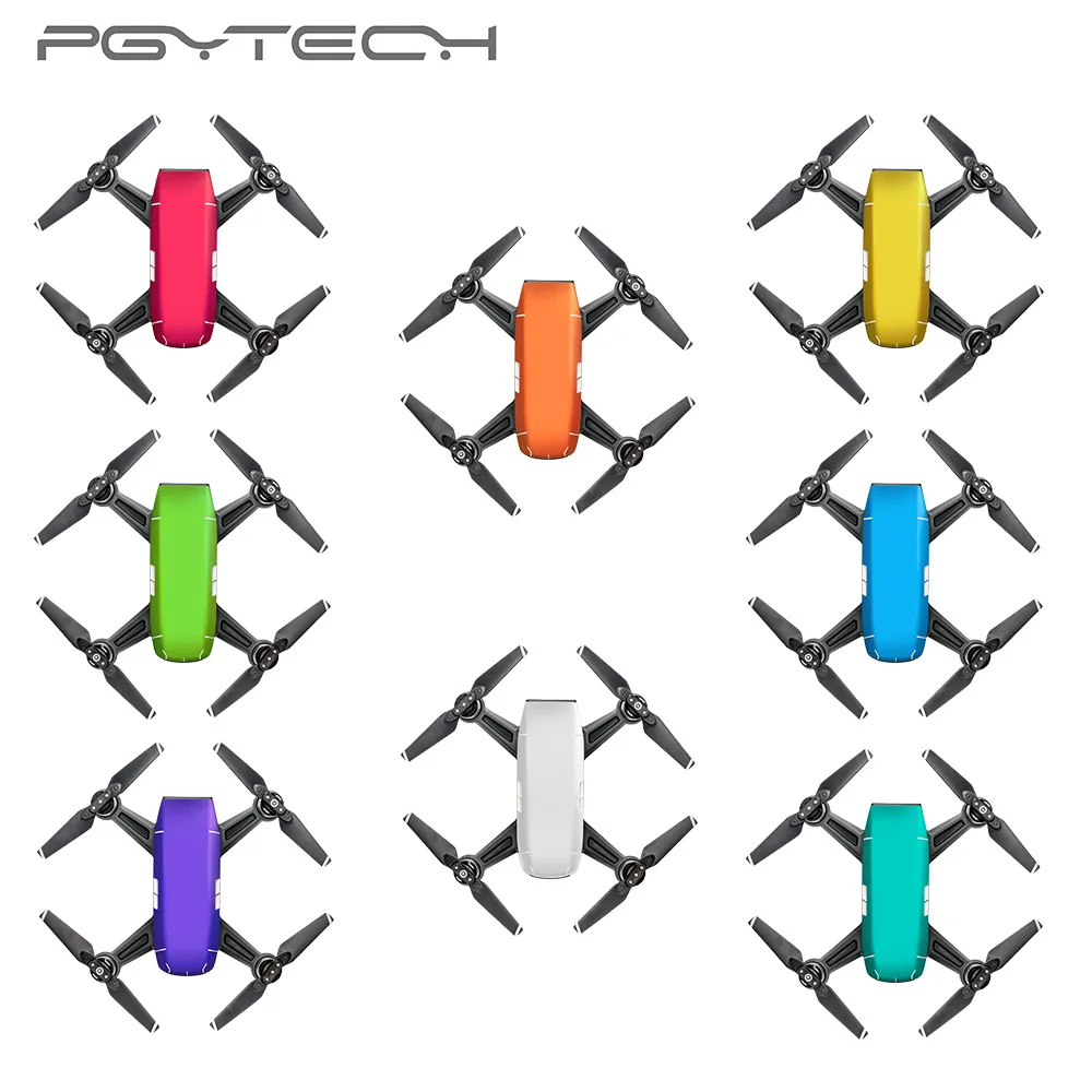 PGYTECH Новый наклейку кожи для DJI Spark серии Красочные и яркие 3 м scotchcal фильм