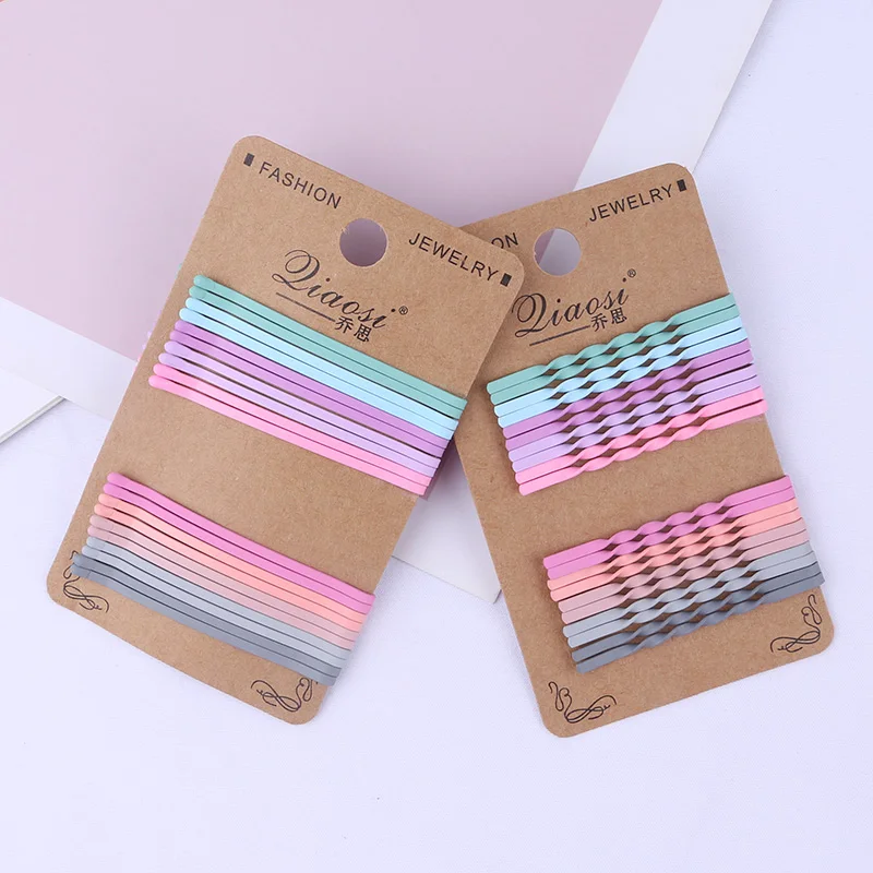 20 шт. длинные заколки для волос женская шпилька девочек Радужный цвет Кудрявые