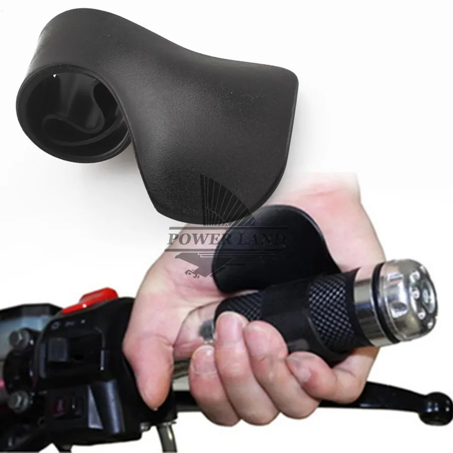 Черный пластиковый держатель для мотоцикла и велосипеда рукоятка дроссельной