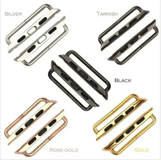 1 пара оптовая продажа бесшовный адаптер/разъем/застежка для apple watch band