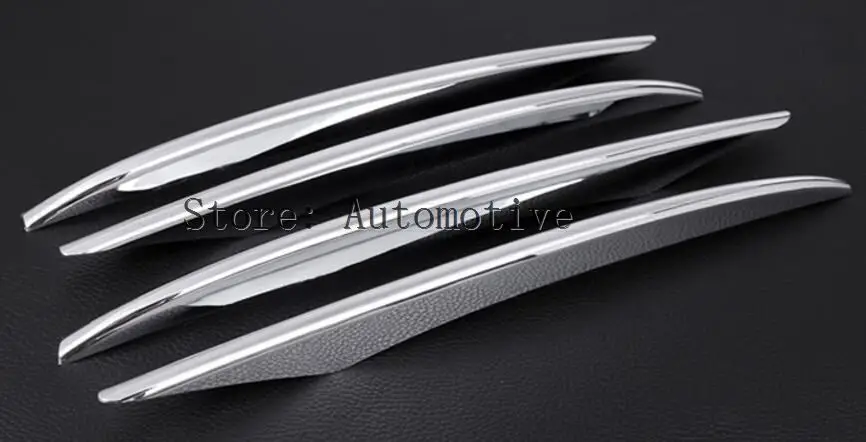 4 шт. ABS Хромированная передняя противотуманная фара Накладка для Mercedes Benz E Class W213