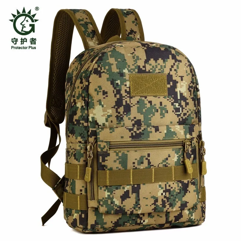 jungle 10л мини Molle тактический рюкзак для детей, детская сумка для походов, нейлоновый водонепроницаемый рюкзак для альпинизма - Цвет: jungle