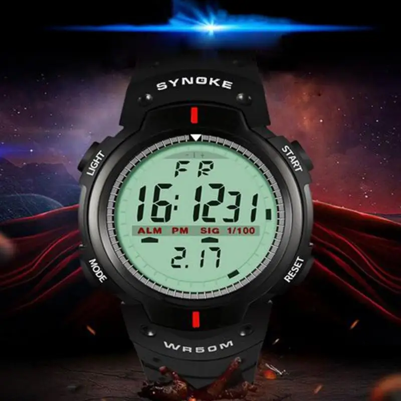 Fashion Men Sport Watches LED Electronic Digital Watch Life Waterproof Outdoor Dress Wristwatches Military reloj mujer | Наручные часы