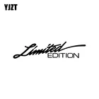 YJZT 16 см * 3,8 см, ограниченная серия, креативная виниловая наклейка на окно автомобиля, стильная наклейка, чернаяСеребряная Фотография