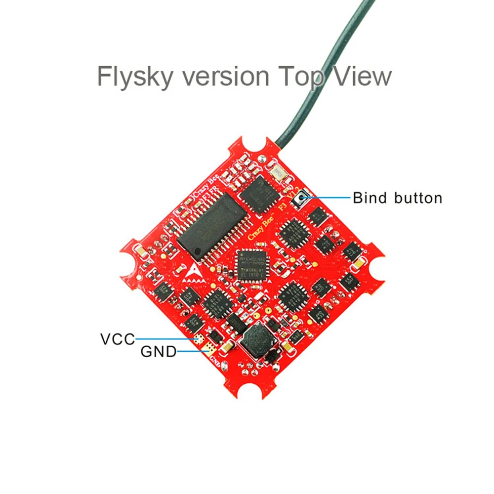 Crazybee F3 игровые джойстики UR65 4 в 1 5A S Blheli_S ESC совместимый Flysky AFHDS 2A приемник | Игрушки