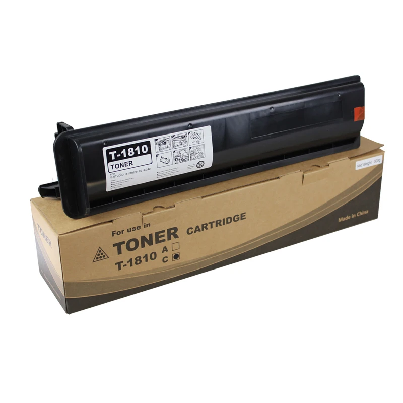 

JIANYINGCHEN compatible black toner cartridge T-1810 for Toshibas e-Studio 181 182 211 212 242 laser printer copier