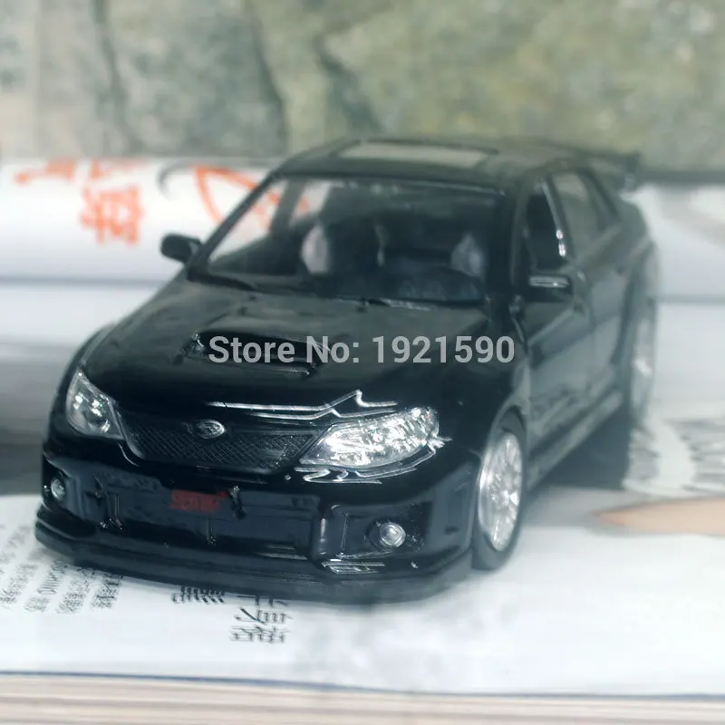 UNI 1/36 масштабные автомобильные игрушки япония Subaru STI литье под давлением металлическая модель автомобиля для подарка/коллекции/детей