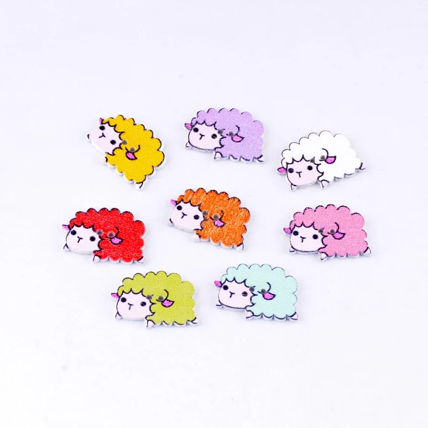 10 шт. рандомная фотография с двумя отверстиями для скрапбукинга 26*35 мм|button