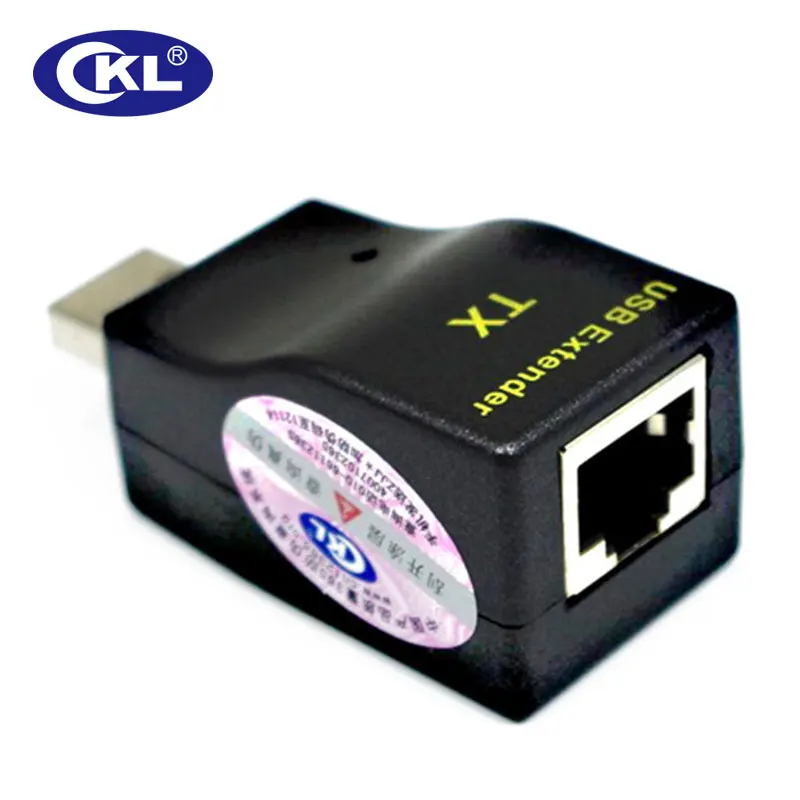 Оптовая продажа 100 компл./лот CKL-50U 50 метров 164 футов USB удлинитель по CAT5/CAT5E/CAT6 STP