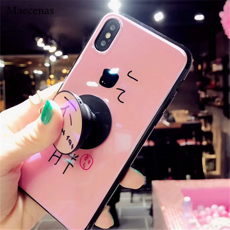 Maecenas Case Oppo R9s Cover Expanding Holder Stand Phone Cases Soft TPU Coque OppoR9s Fundas 5.5 inch |