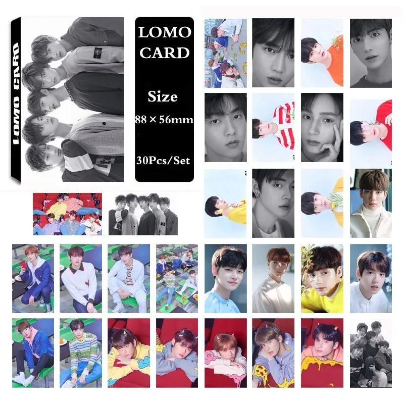 TXT LOMO Card KPOP BIGBANG/EXO/BLACKPINK/GOT7/IKON/RED VELVET/SJ/NCT127/IZONE/TXT/TWICE/MONSTAX/Album Small Cards Photo Photocard - Цвет: TXT
