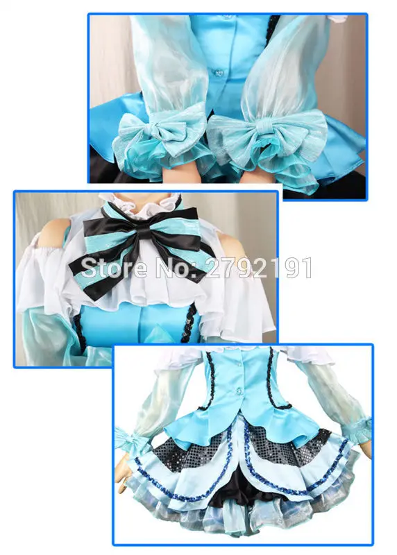Костюм для косплея Love Live сценическое платье Кира ощущение Хонока Кодори Umi Eli Nozomi