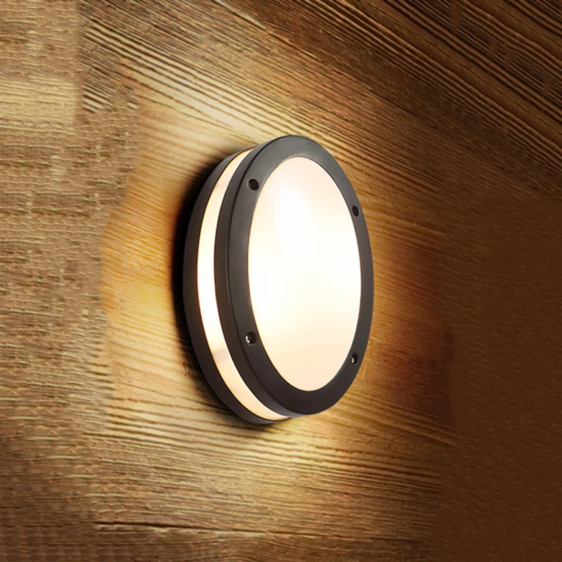 Открытый водонепроницаемый настенный светильник Скандинавский современный