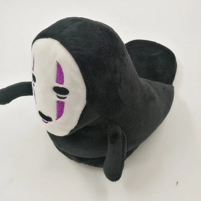 Emoji/классические плюшевые тапочки без лица для женщин унисекс зимняя хлопковая