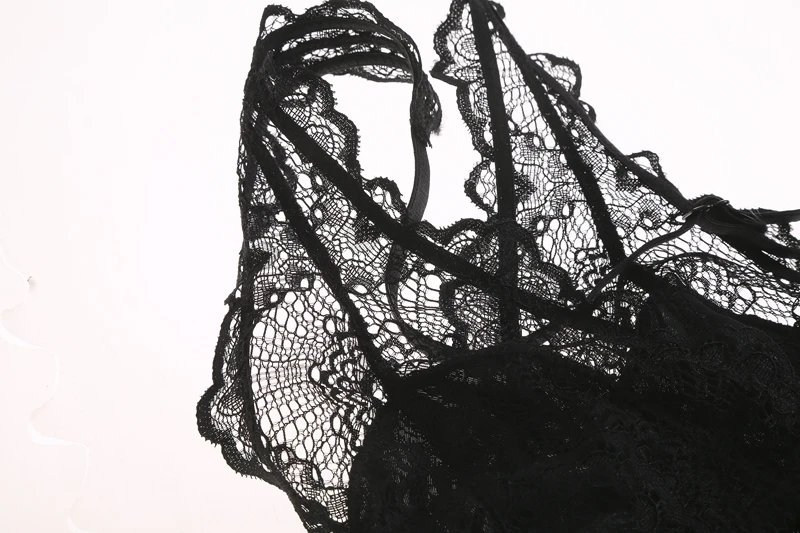 Женский тонкий кружевной бюстгальтер Pretty Mary сексуальный с открытой спиной и