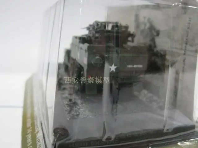 Американская модель военного танка AMER 1/72 M16 MGMC 1944 литый под давлением