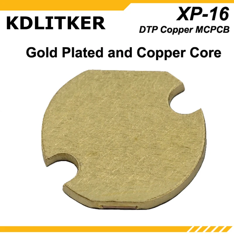 KDLITKER 3535 16 / 20 DTP медный MCPCB для серии Cree XP/серии Nichia 219/3535 светодиодов (5 шт.)|mcpcb|mcpcb