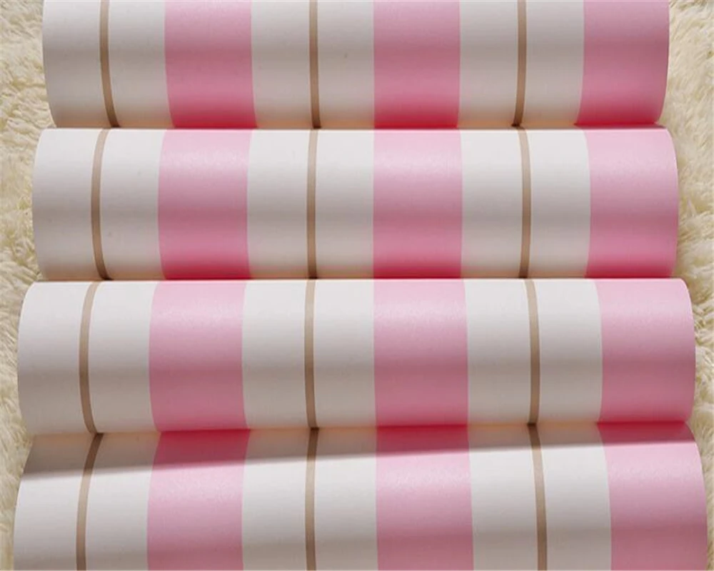 Современные Темно-синие тонкие полосатые обои для спальни гостиной детской