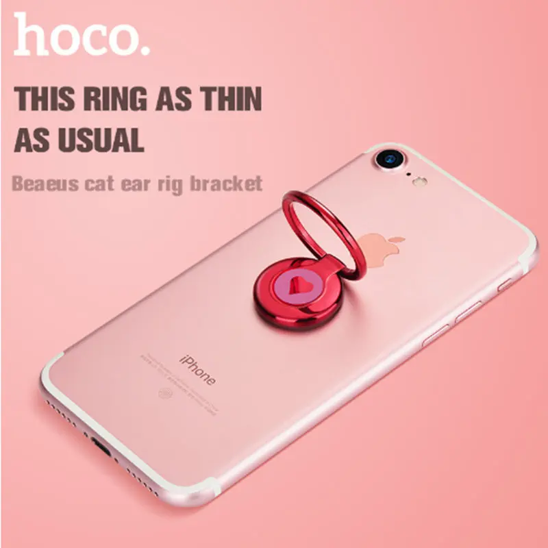 HOCO покер венок держатель телефона 360 градусов металлический палец кольцо