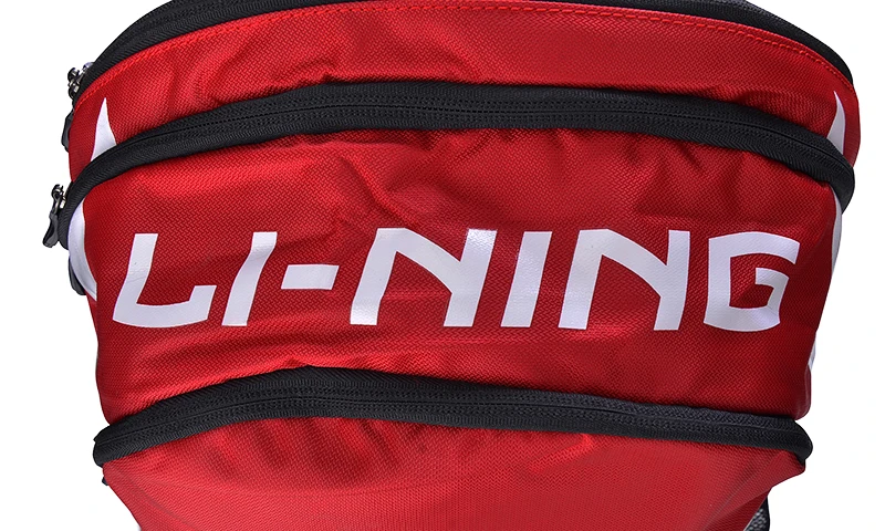 Li-Ning унисекс городской спортивный рюкзак для мужчин и женщин, тренировочные сумки из полиэстера, уличная подкладка, спортивный рюкзак ABSG002 BBF241