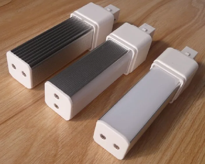 10pcs/lot 10W LED plug tube G24 2pin/4pin PL light 1000 lumen SMD5630 E27 lamp AC85-265V | Освещение