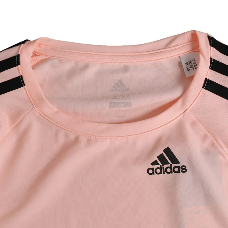 Оригинальный Новое поступление 2018 Adidas D2M tes e 3 s женские футболки с коротким
