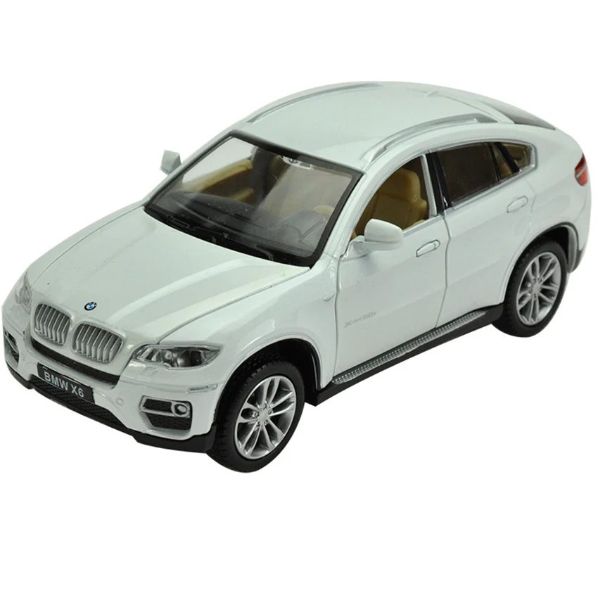 Модель внедорожника 1:32 X6 SUV Coupe Игрушечная модель автомобиля из сплава с тяговым