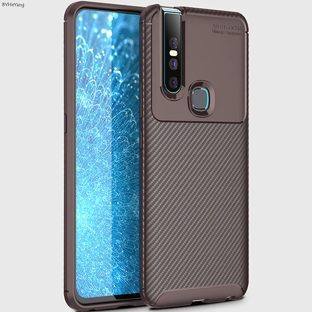 Чехол для vivo v15 чехол V15 Силиконовый прочный армированный мягкий v 15 из ТПУ и