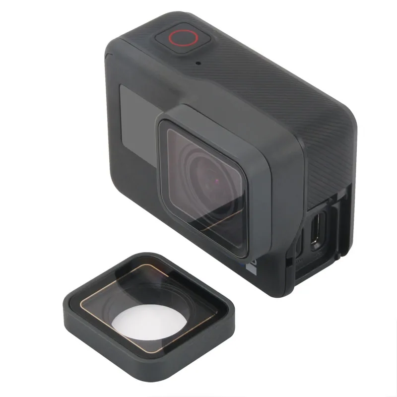 Кольцо для объектива с УФ защитой Замена Защитный чехол рамка Gopro Hero 5/6/7