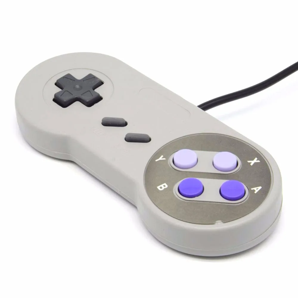 Игровой контроллер SNES с USB портом классический геймпад для Nintendo Playstation порт ПК