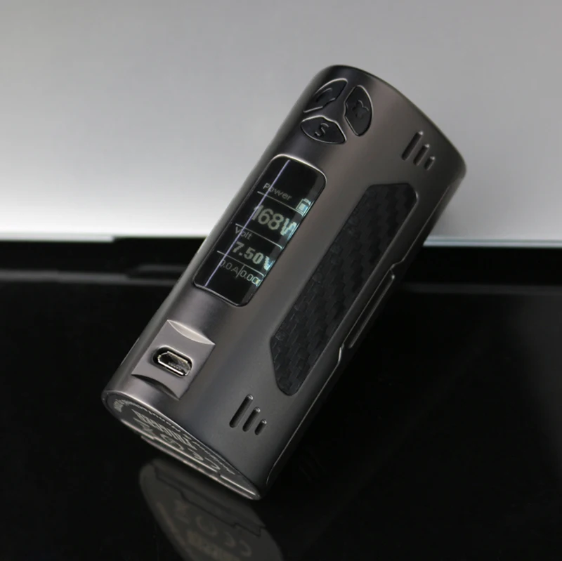 Оригинальный dovpo триггер 168 Вт TC коробка мод 18650 электронная сигарета vape
