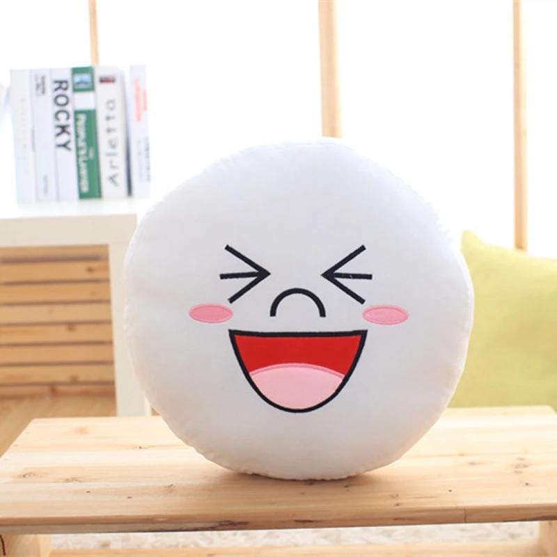 40 см/15,8 дюйма Kawaii коричневый медведь и кони подушка с кроликом Корейская мультяшная фигурка Подушка Детские игрушки - Цвет: Cony Rabbit Happy