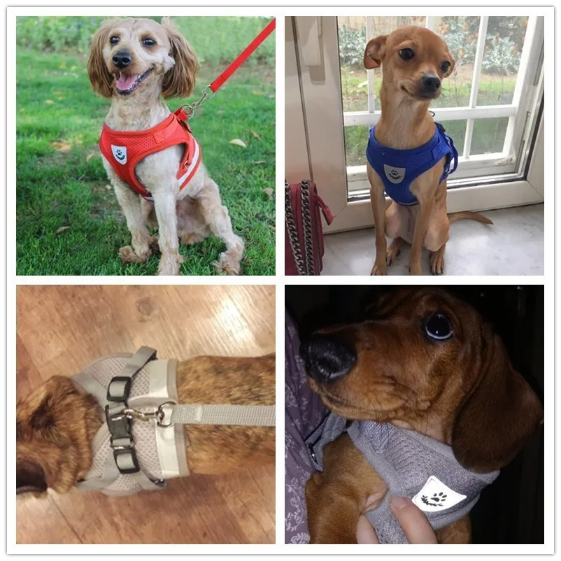 MESNUG качественная Светоотражающая шлейка для маленьких собак чихуахуа жилет