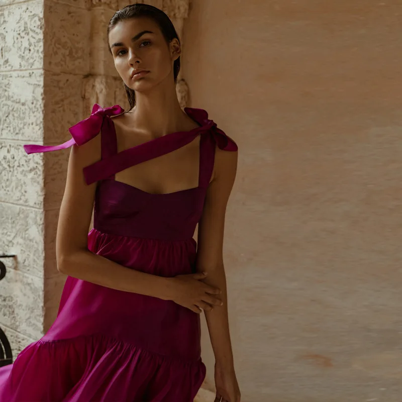 Женское длинное платье большого размера Пляжное для вечеринки в готическом