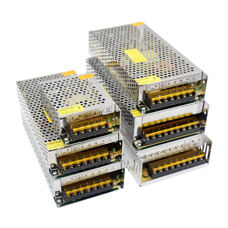 AC85 265V к DC 5V 12V 24V 1A 2A 3A 5A 10A 20A 30A 40A 50A 60A CCTV/Светодиодная лента драйвер питания