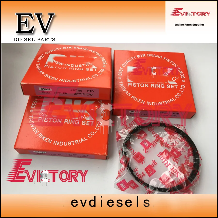 

EV For Kubota engine repair D1462 piston ring