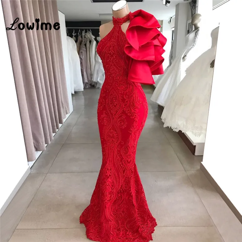 Элегантные вечерние платья Robe De Soiree Арабская, Дубай мусульманских вечернее платье для выпускного вечера турецкий Aibye Красный платья для конкурсов и праздников пользовательские