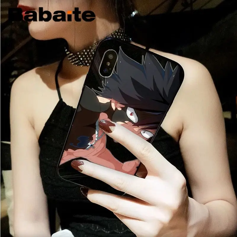 Bbabaite мягкий чехол для телефона из ТПУ с рисунком хвоста Феи iPhone 8 7 6 6S Plus 5 5S SE XR X XS