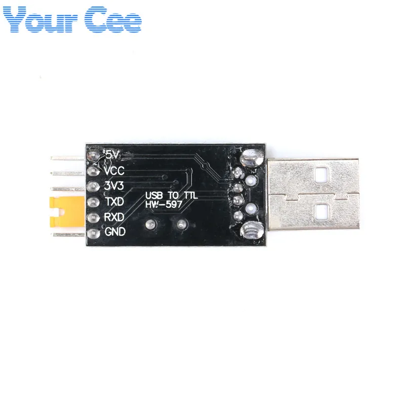 USB к TTL UART модуля CH340G CH340 микроконтроллера загрузочный кабель щетка загрузок