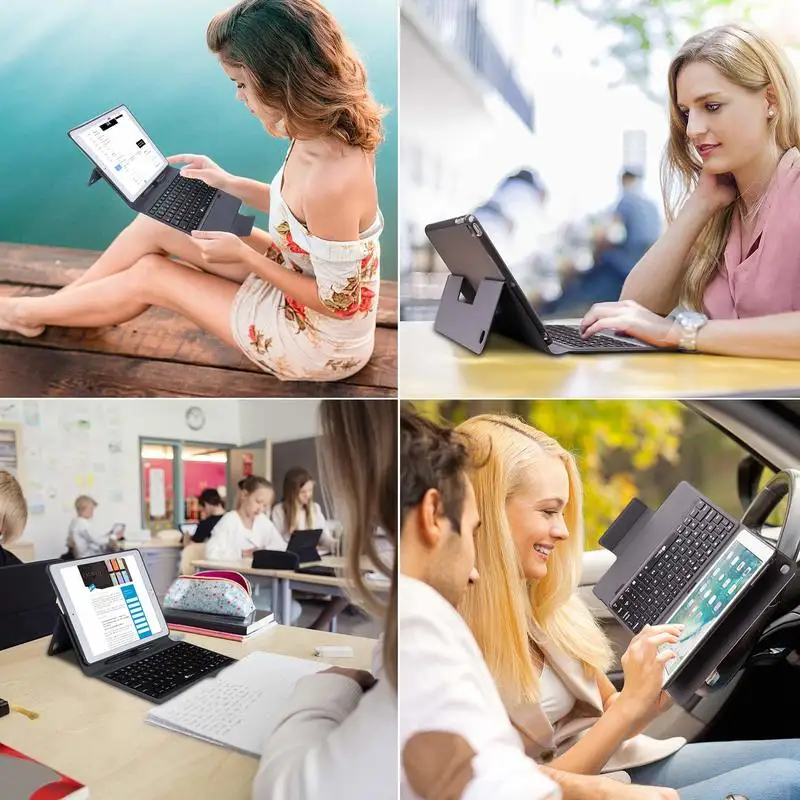 Чехол для клавиатуры с подсветкой Ipad Pro 9 7 Air 2 и 1 держатель карандашей чехол