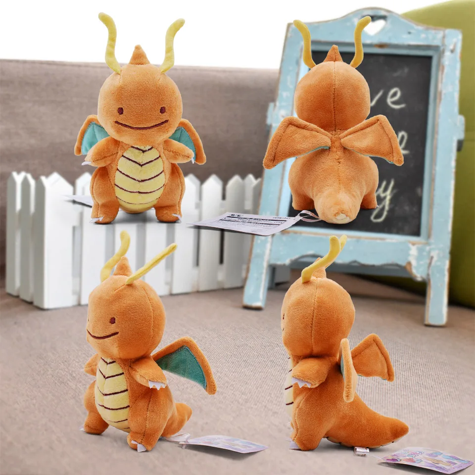 Пикачу Lapras Jigglypuff Dragonite Snorlax Psyduck Дитто Сквиртл Бульбазавр, Чаризард, Togepi Cubone плюшевая игрушка мягкие плюшевые куклы