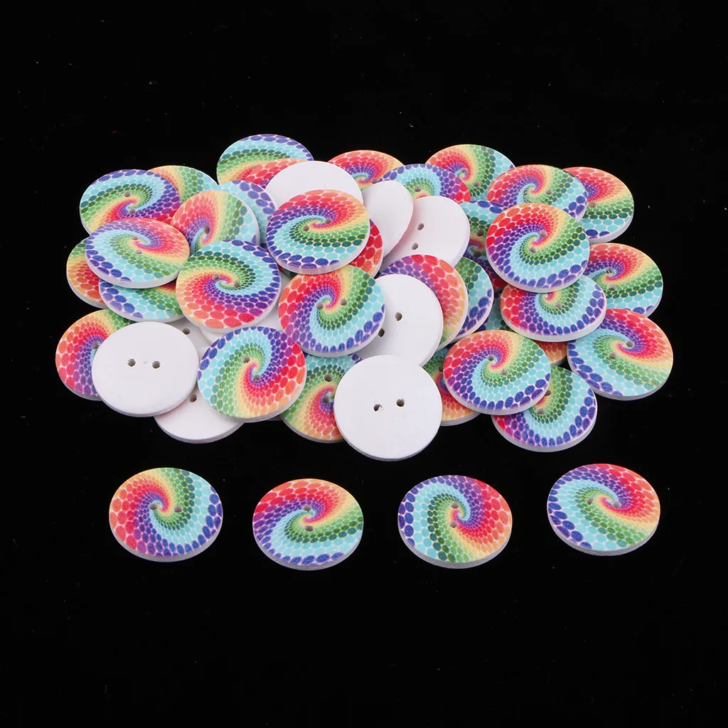 

50 шт деревянные Мультяшные кнопки с принтом в виде слона для пингвинов и лягушки из мультфильмов для ремесел Скрапбукинг или шитья для руко...