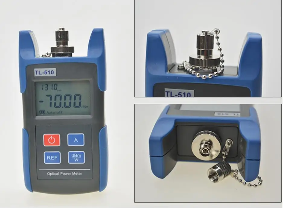 

TL-512 1310/1550nm Laser source Fiber optic light source +TL-510 -70~+10dBm or 50~+26dBm Fiber Optic Power Meter Free shipping