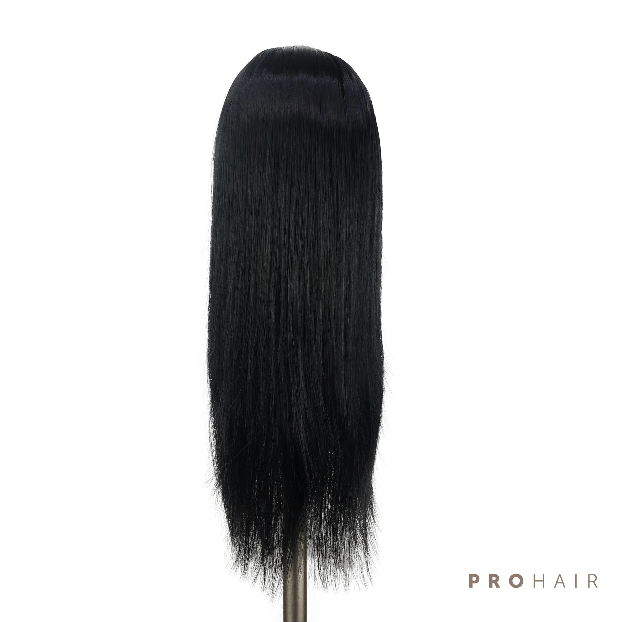PROHAIR 45 см 18 '颼% синтетические волосы черный мини Тренировка головы Салон