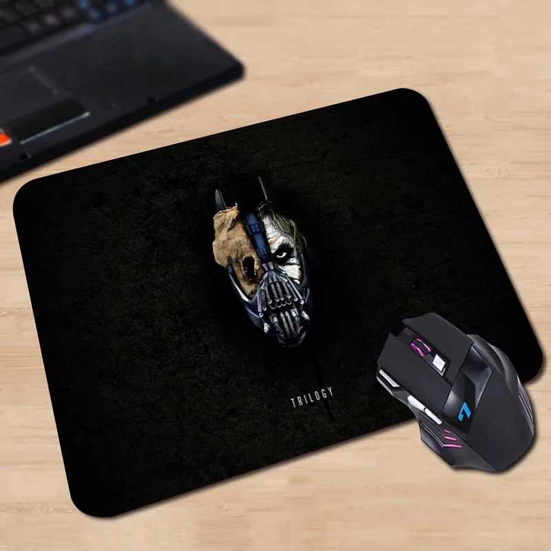 Коврик для мыши с изображением Джокера и Бэтмена на заказ компьютерные игровые