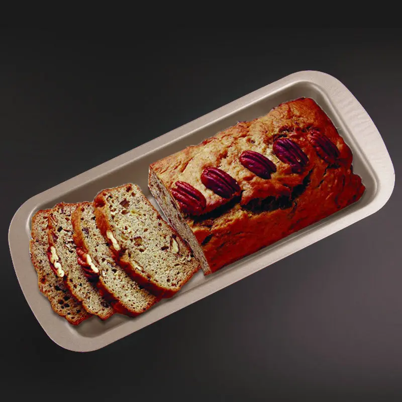 

AMW Non Stick Baking Tray Metal Toast Bread Mold Rectangle Oven Loaf Pan Bakery Accessories